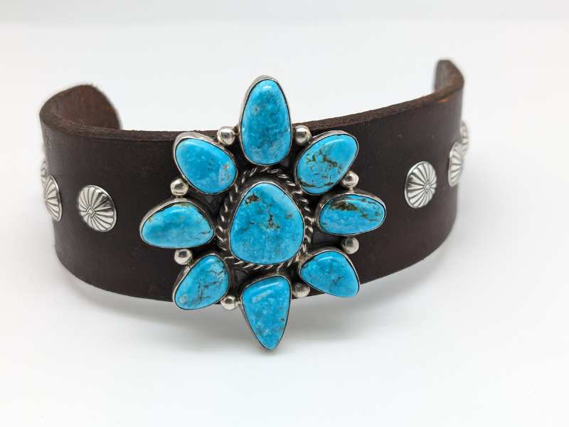 Tonopah Turquoise Blossom Bracelet