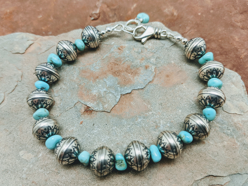 Wholesale Aztec Campitos Turquoise Bracelet