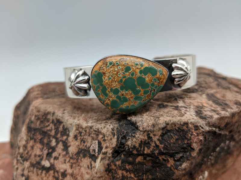 Royston Turquoise Sterling Silver Cuff
