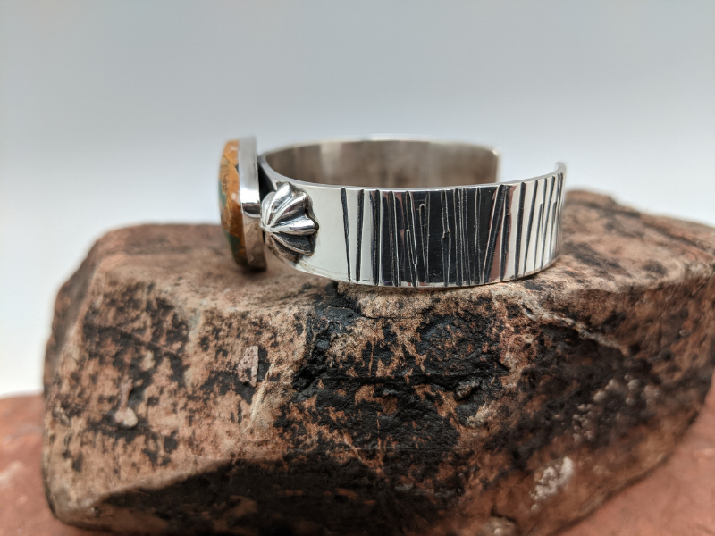 Royston Turquoise Sterling Silver Cuff