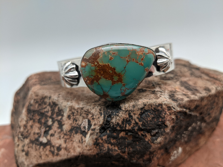 Royston Turquoise Sterling Silver Cuff
