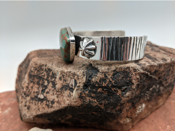 Royston Turquoise Sterling Silver Cuff