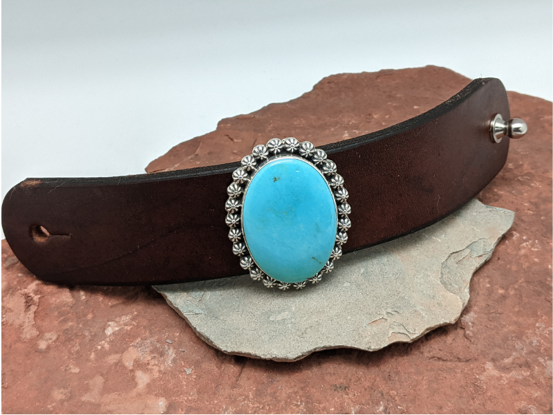 Kingman Turquoise Berry Cluster Bracelet