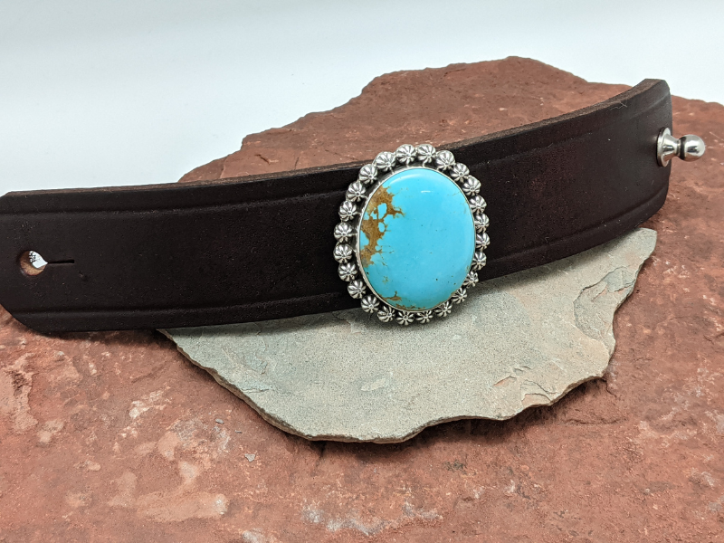 Kingman Turquoise Berry Cluster Bracelet