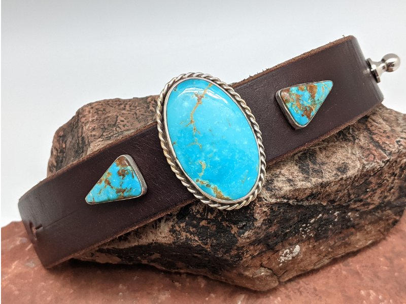 Kingman and Royston Turquoise Bracelet