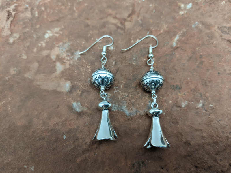 Squash Blossom Earrings - 12mm