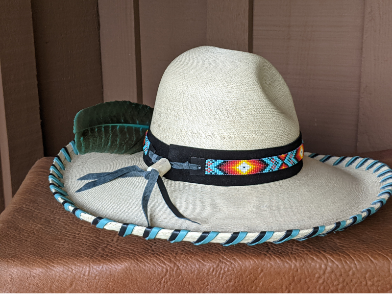 Raindancer Western Palm Leaf Hat