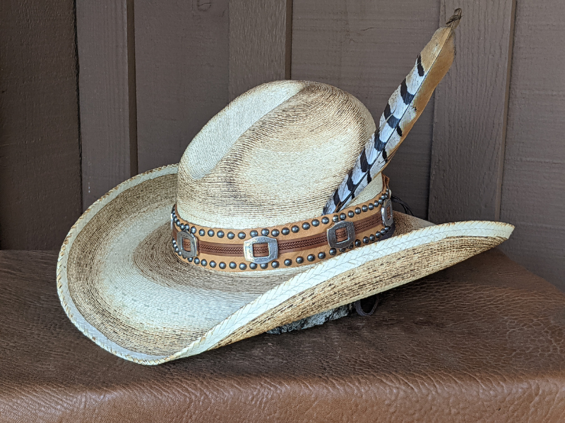 HATBANDS, COW BOY HAT DECOR, WESTERN, COW GIRL, HANDMADE, BEADED, UNIQUE,  GUATEMALA