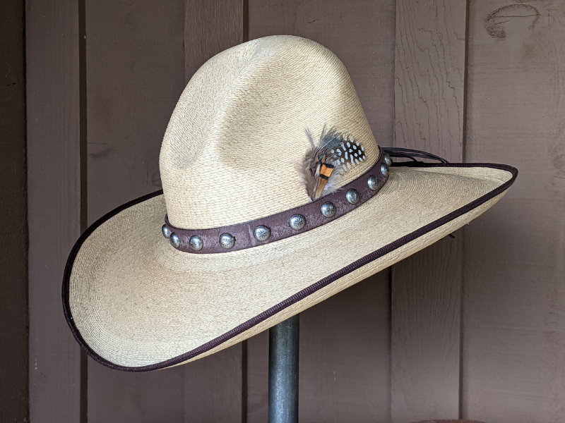 Elsa Palm Leaf Cowboy Hat