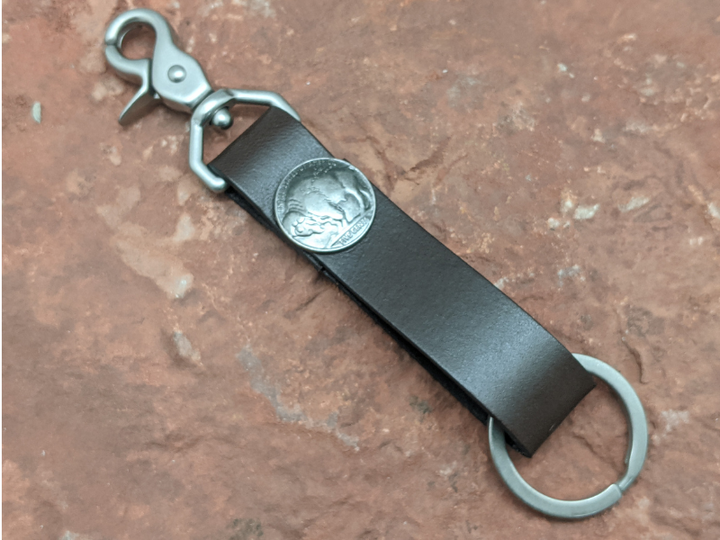 Buffalo Nickel Keychain