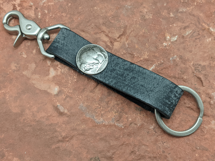 Buffalo Nickel Keychain