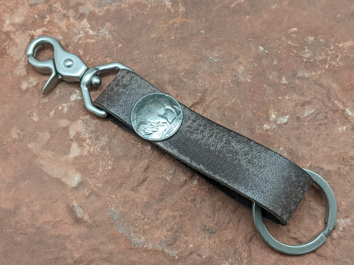 Buffalo Nickel Keychain