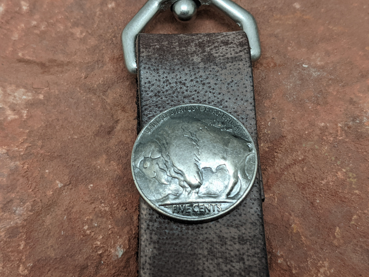 Buffalo Nickel Keychain