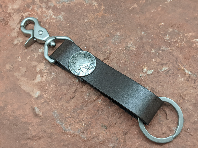 Indian Head Nickel Keychain