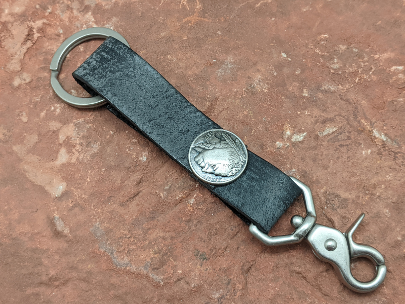 Indian Head Nickel Keychain