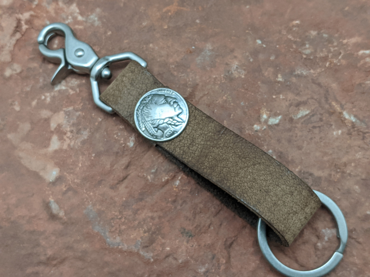 Indian Head Nickel Keychain