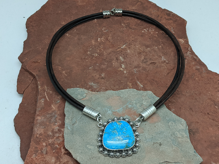South Hills Turquoise Berry Cluster Necklace