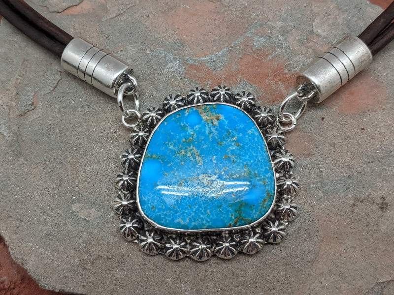 South Hills Turquoise Berry Cluster Necklace