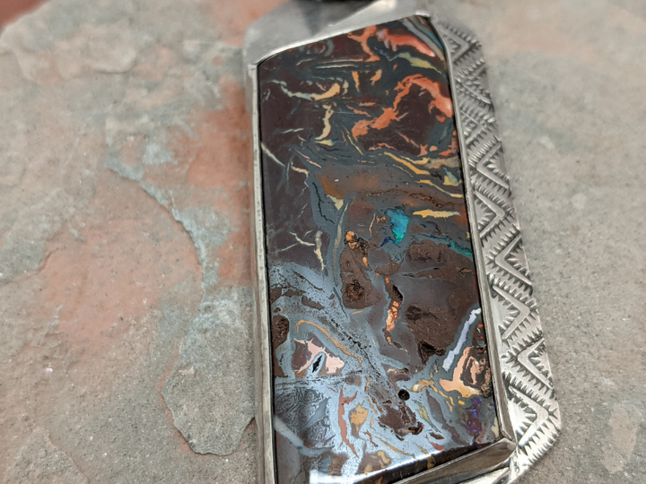 Boulder Opal Pendant