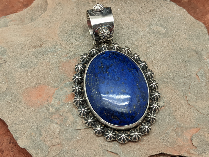 Lapis Lazuli Berry Cluster Pendant