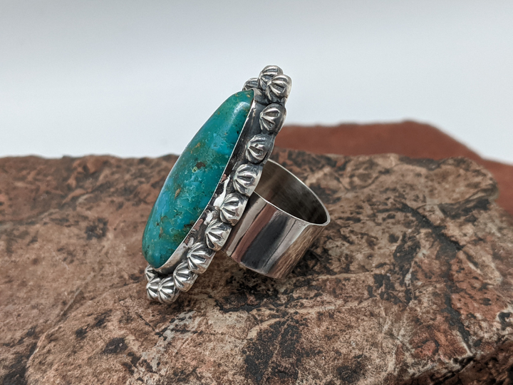 Kingman Turquoise Berry Cluster Ring