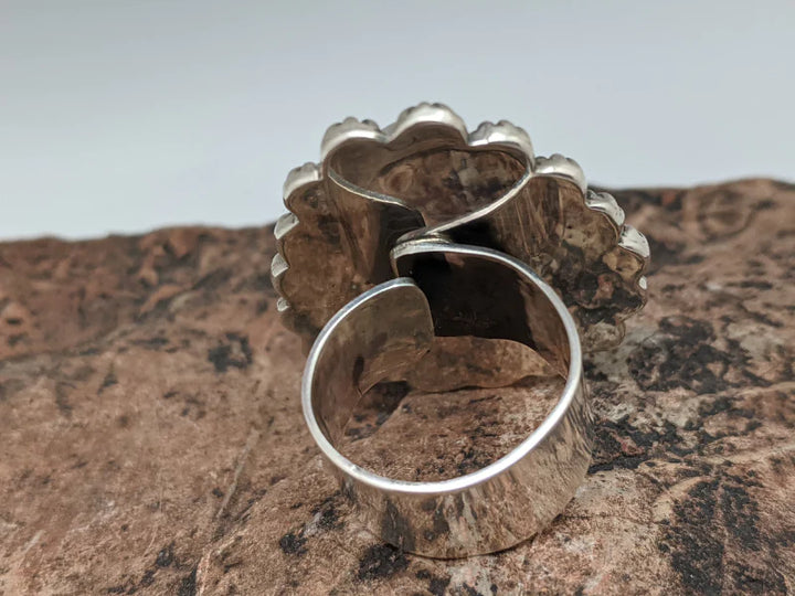 Verde Valley Turquoise Berry Cluster Ring  - Adjustable