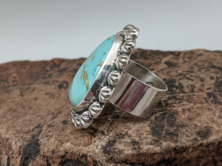 Verde Valley Turquoise Berry Cluster Ring  - Adjustable