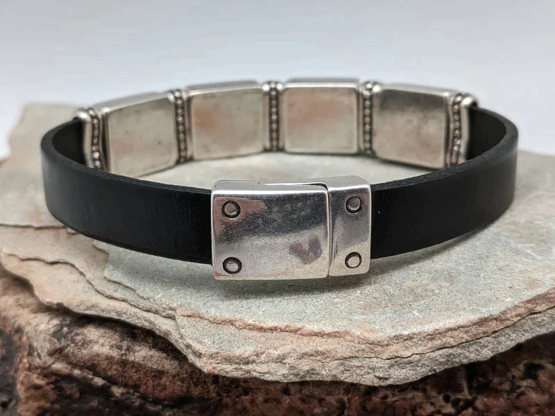 Western Wear Leather Bracelet