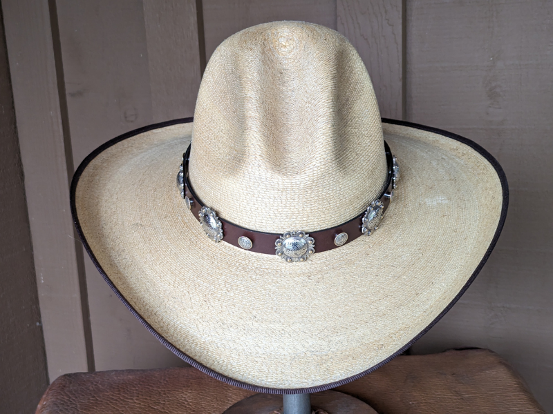 Berry Concho Hatband