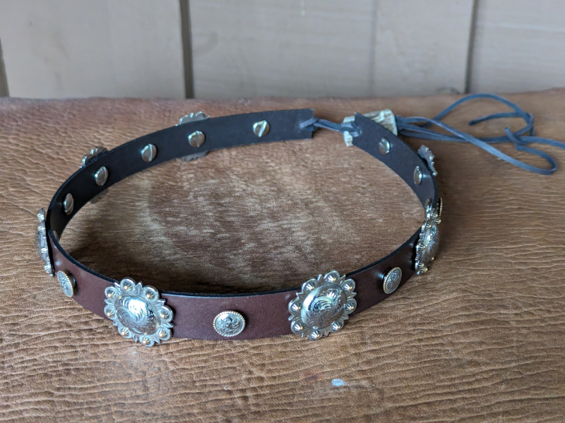 Berry Concho Hatband