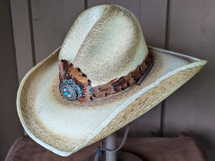 Roo Palm Leaf Cowboy Hat