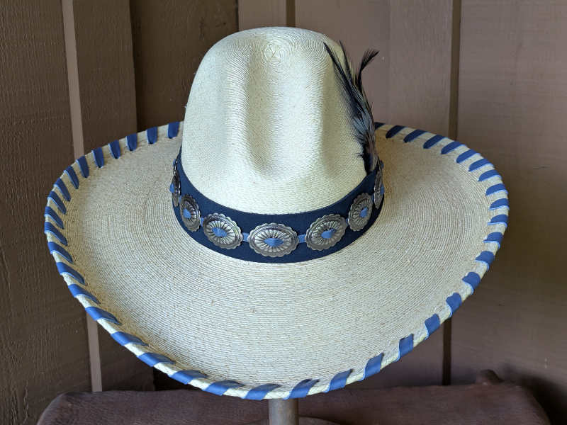 Haddie Gus Palm Leaf Hat
