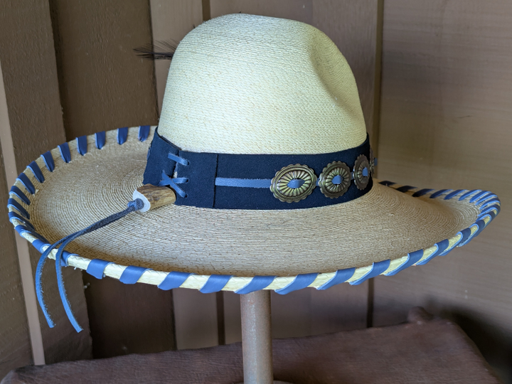 Haddie Gus Palm Leaf Hat