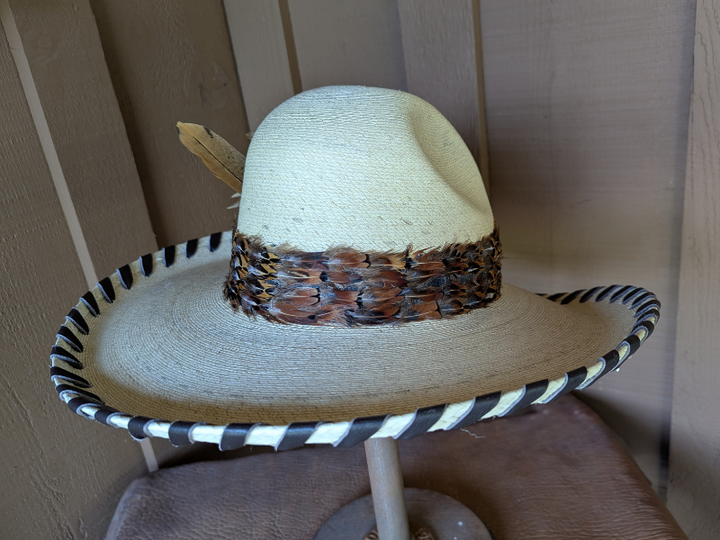 Pheasant Hunt Gus Palm Leaf Hat