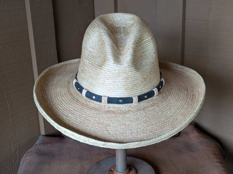 Oak Gus Palm Leaf Western Cowboy Hat