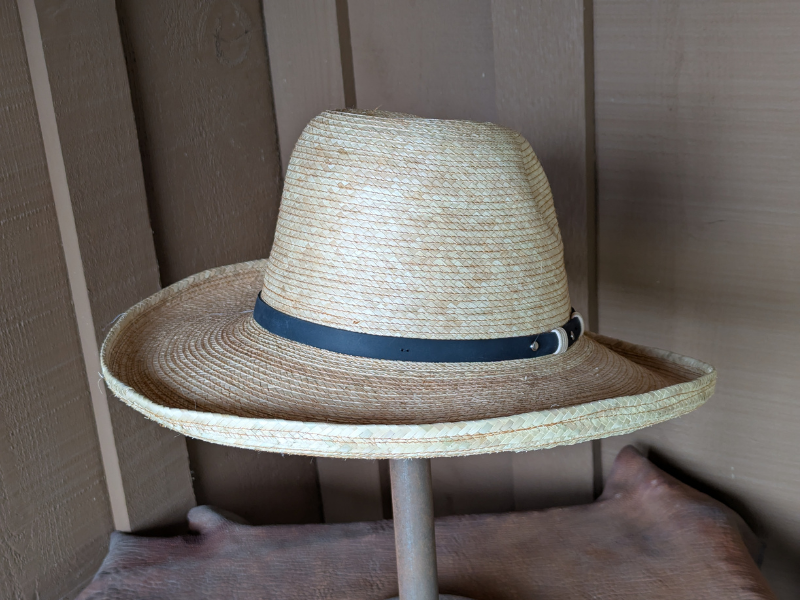 Oak Gus Palm Leaf Western Cowboy Hat