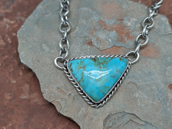 Chilean Turquoise  Necklace