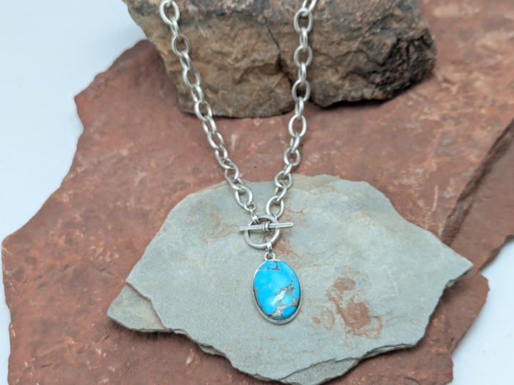 Turquoise Lariat Necklace