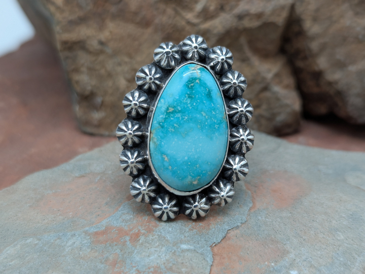 Turquoise Berry Verde Valley Turquoise Berry Cluster Ring – Shop Laura Ingalls Designs