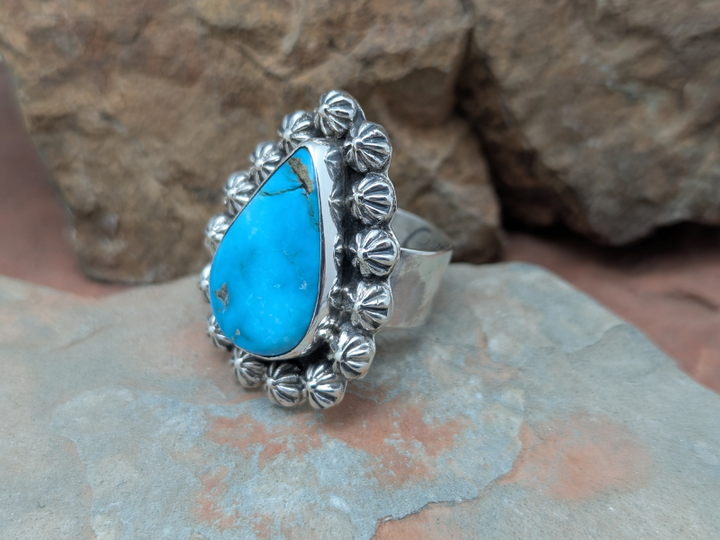Blue Ridge Turquoise Berry Cluster Ring
