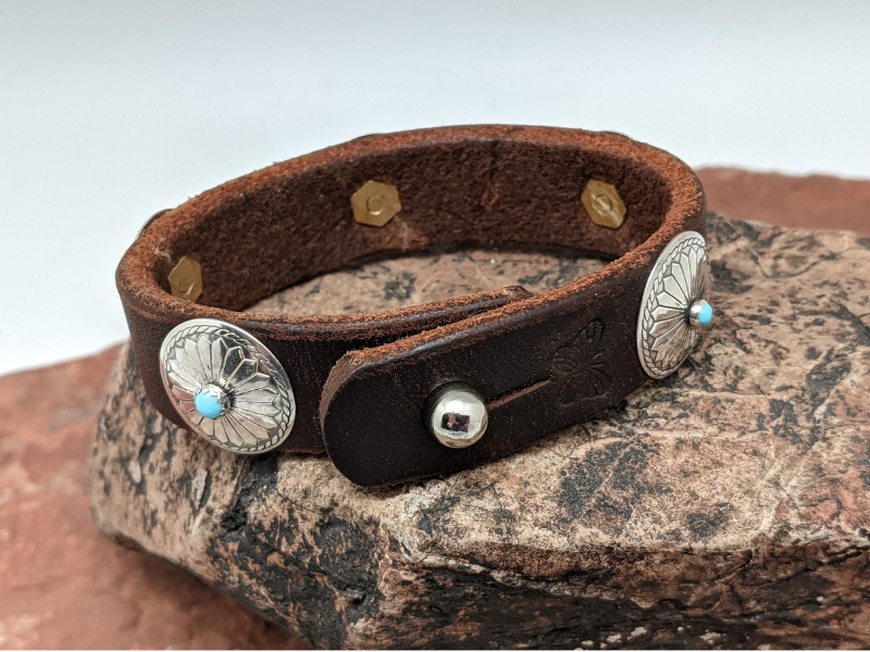 Santa Fe Leather Bracelet