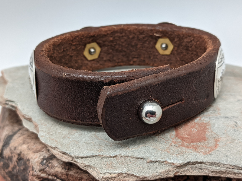 Wholesale Thunderbird Concho Leather Bracelet