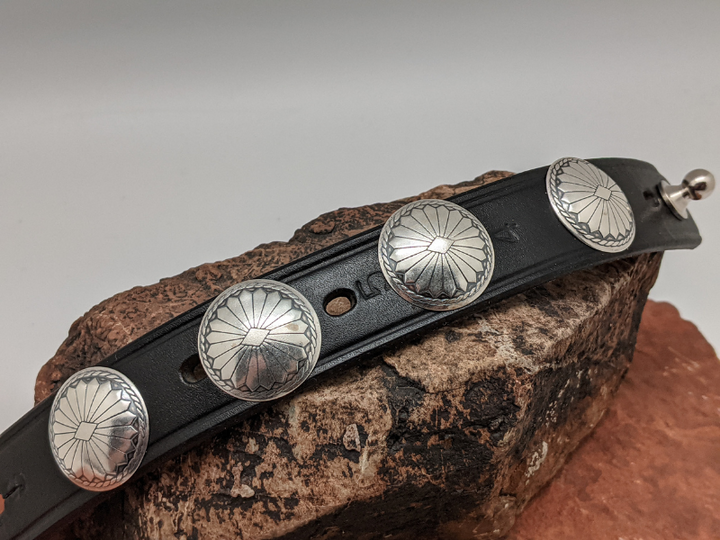 Ouray Concho Leather Bracelet