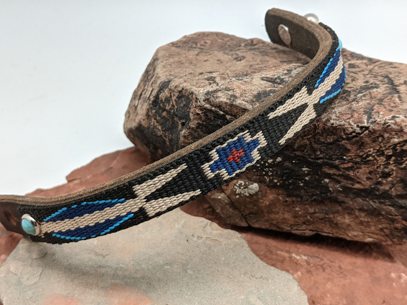 Black Hills Leather Bracelet