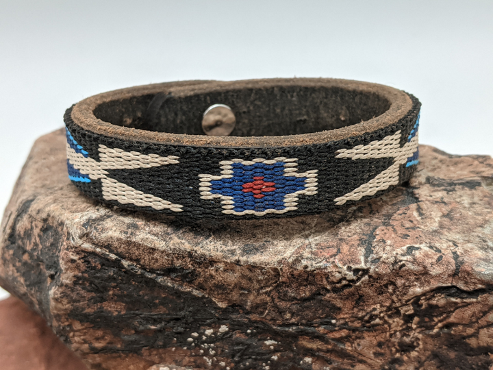 Black Hills Leather Bracelet