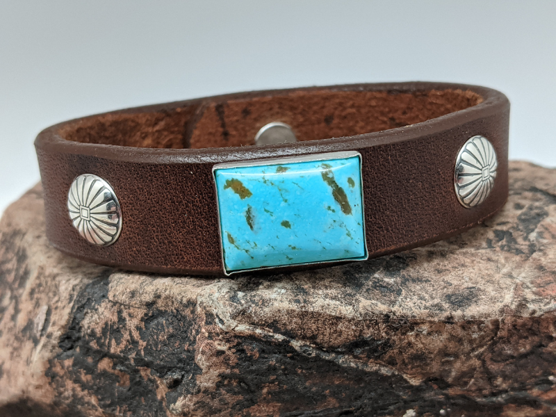 Buy Mens Silver and Turquoise Bracelet Mens Turquoise Bracelet Online in  India  Etsy