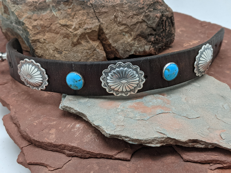 Silverton II Leather Bracelet