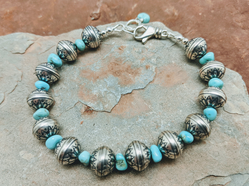 Aztec Campitos Turquoise Bracelet