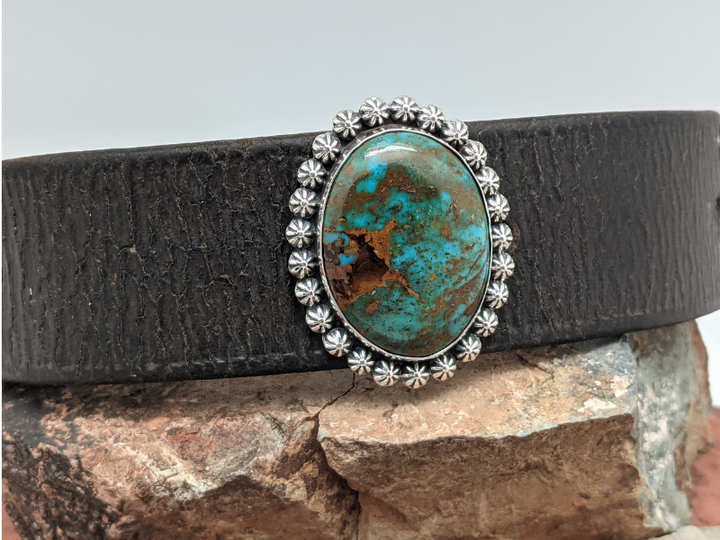 Kingman Turquoise Berry Cluster Bracelet