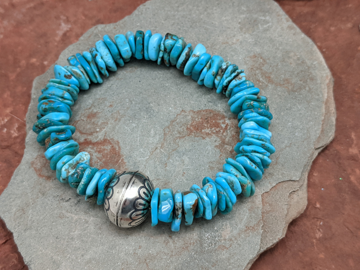 Wholesale Royal Beauty Turquoise Stretch Bracelet